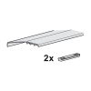 Thanh chắn bụi Slido F-Line44 80A Hafele 407.40.414 2 Thanh chắn bụi Slido F-Line44 80A Hafele 407.40.414