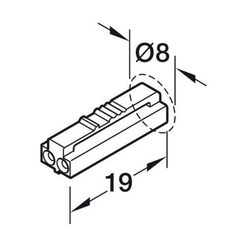 Dây dẫn điện Loox5-3 Hafele 833.95.791 3 Thông số dây dẫn điện Loox5-3 Hafele 833.95.791