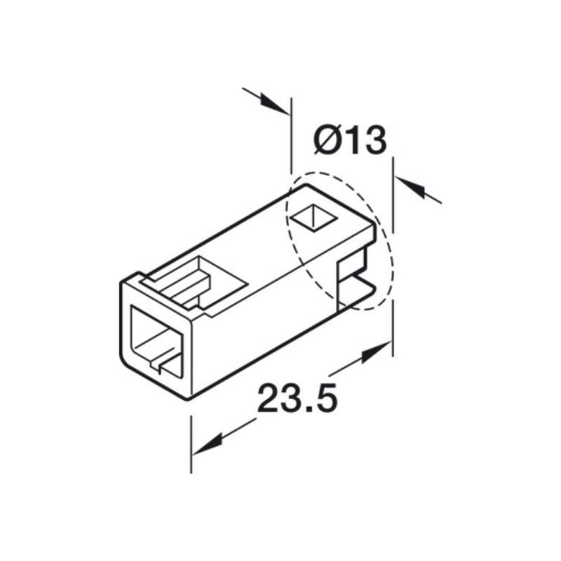 Thông số dây dẫn mở rộng Hafele Loox5 833.95.714 Thông số dây dẫn mở rộng Hafele Loox5 833.95.714