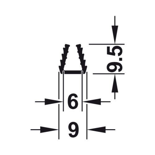 Kẹp kính Hafele 415.13.625 3 Thông số kẹp kính Hafele 415.13.625