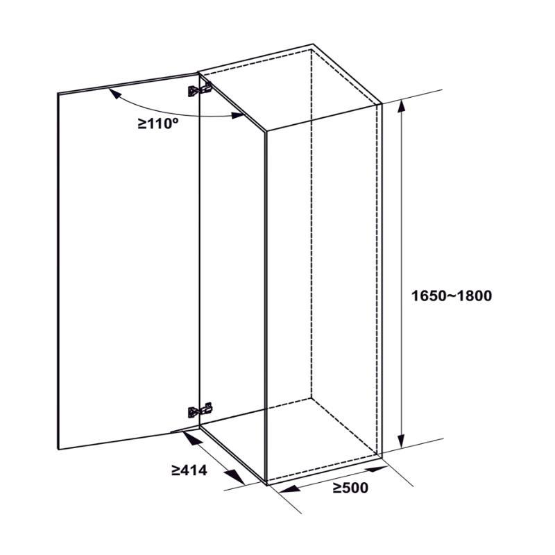 Thông số Tủ đồ khô Hafele 548.65.075 Thông số Tủ đồ khô Hafele 548.65.075