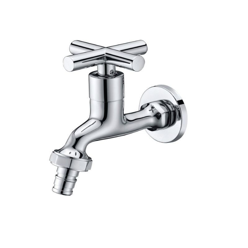 Vòi lạnh gắn tường có đầu răng Hafele 495.61.020 Vòi lạnh gắn tường có đầu răng Hafele 495.61.020