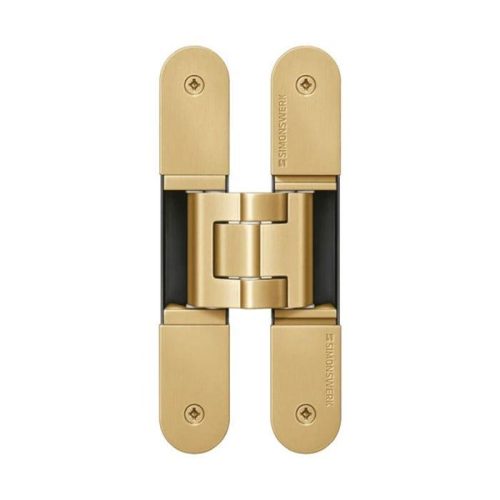 Bản lề âm TE340 3D vàng hồng mờ Hafele 924.17.157