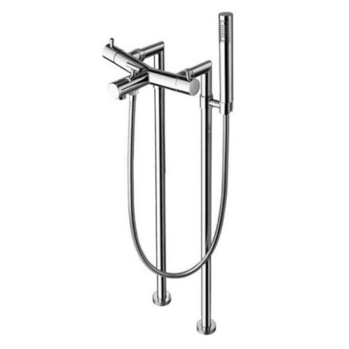 Bộ trộn bồn tắm đặt sàn Roots RG Hafele 589.15.240