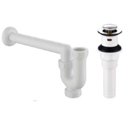 Bộ xả Pop-up có xả tràn/bẫy nước P-Trap Hafele 485.60.295