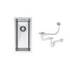 Chậu 1 hộc kèm bộ xả Hafele 567.10.180 1 Chậu 1 hộc kèm bộ xả Hafele 567.10.180
