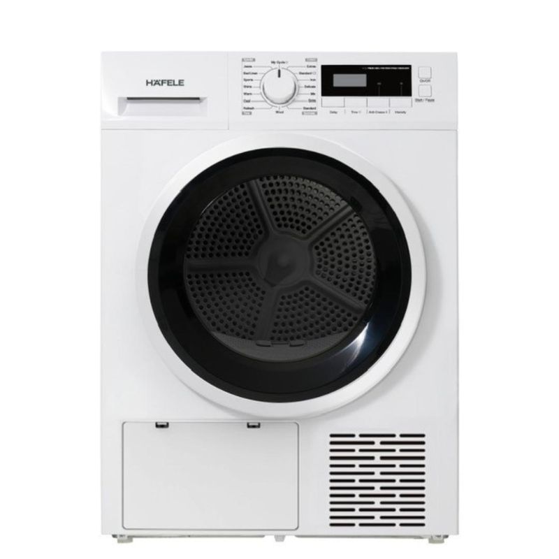 Máy sấy ngưng tụ 8kg Hafele 539.90.630 Máy sấy ngưng tụ 8kg Hafele 539.90.630