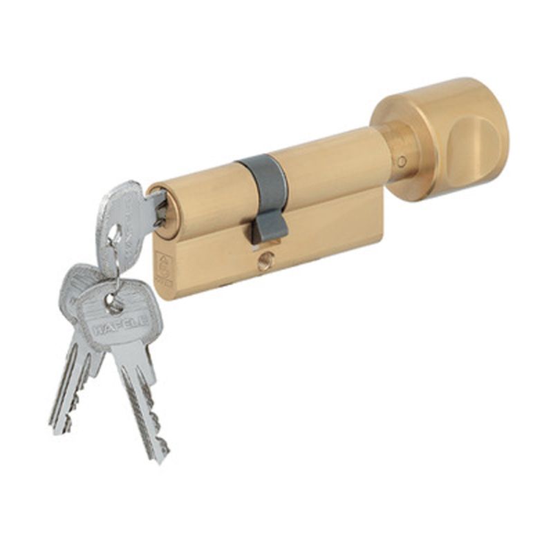 Ruột khóa 2 đầu chìa 5 pin 130mm Hafele 916.96.023 Ruột khóa 2 đầu chìa 5 pin 130mm Hafele 916.96.023