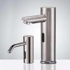 Vòi xà phòng & nước cảm ứng 2-trong-1 Hafele 589.64.004 2 Vòi xà phòng & nước cảm ứng 2-trong-1 Hafele 589.64.004