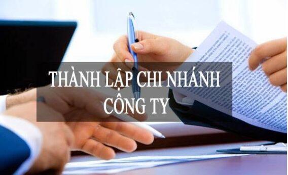 Trách nhiệm thành lập chi nhánh công ty