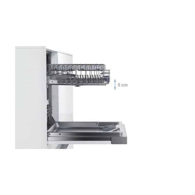 Hệ thống điều chỉnh khay trên 3 tầng RackMatic của Máy rửa bát Bosch SMS4ECI26E serie 4 Hệ thống điều chỉnh khay trên 3 tầng RackMatic của Máy rửa bát Bosch SMS4ECI26E serie 4
