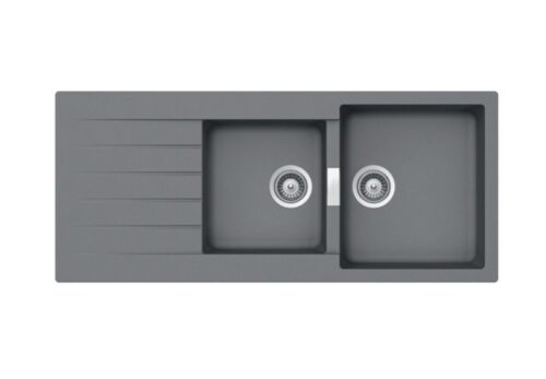Chậu rửa đá Hafele HS19 - GED2S80 570.35.570 màu xám