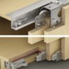 Bộ phận dẫn hướng cho cửa Hafele 400.57.122 2 Bộ phận dẫn hướng cho cửa Hafele 400.57.122
