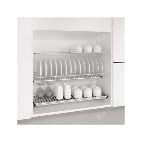 Giá bát cố định 3 tầng chữ V Kit Plus DK12A.60 3 Giá bát cố định 3 tầng chữ V Kit Plus DK12A.60