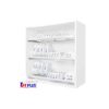 Giá bát cố định 3 tầng Inox mờ cao cấp Kit Plus DK12B MIX.90 1 Giá bát cố định 3 tầng Inox mờ cao cấp Kit Plus DK12B MIX.90