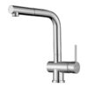 Vòi rửa bát nóng lạnh Konox KN1337 có dây rút 2 Hình ảnh vòi rửa bát nóng lạnh Konox KN1337 có dây rút