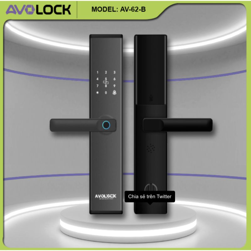 Khóa thông minh Avolock AV-62-B Khóa thông minh Avolock AV-62-B