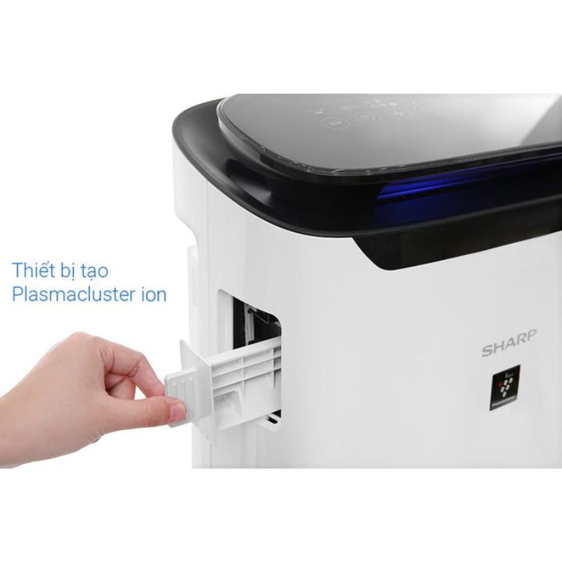 Thiết bị tạo plasmacluster máy tạo ion và lọc khí Sharp FP-J60E-W Thiết bị tạo plasmacluster máy tạo ion và lọc khí Sharp FP-J60E-W