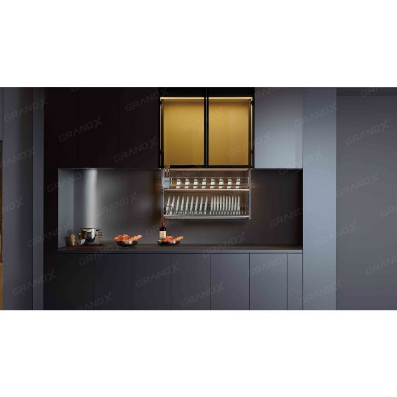 Ảnh giá bát đĩa nâng hạ điện thông minh Nan Oval GrandX XL.80EM Ảnh giá bát đĩa nâng hạ điện thông minh Nan Oval GrandX XL.80EM