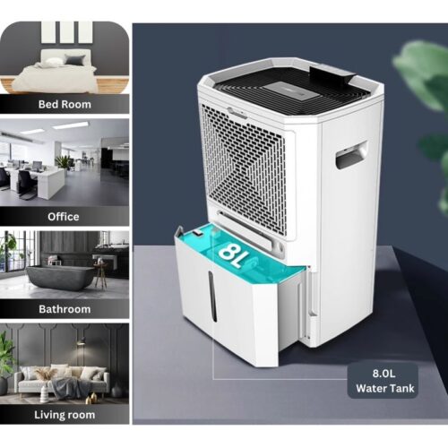 Máy hút ẩm Steiger STG - 855BW 5 khay nuoc may hut am steiger stg 855bw