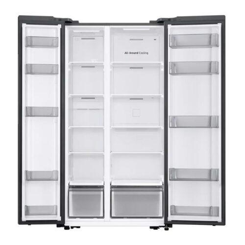 Tủ lạnh 2 cánh side by side Inverter 583 Lít Samsung RS57DG400EM9SV 3 anh tu lanh 2 canh side by side inverter 583 lit samsung rs57dg400em9sv