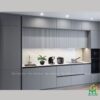Mẫu tủ bếp nhựa cánh Acrylic TBNA02 - Tủ bếp chữ I, hiện đại 1 Mẫu tủ bếp nhựa cánh Acrylic TBNA02 - Tủ bếp chữ I, hiện đại