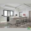 Mẫu tủ bếp nhựa cánh Laminate TBNL01 - Tủ bếp chữ I, hiện đại 2 Mẫu tủ bếp nhựa cánh Laminate TBNL01 - Tủ bếp chữ I, hiện đại