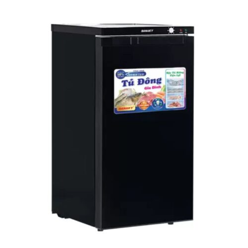 Tủ đông đứng Sanaky VH160K3 Inverter 118 lít