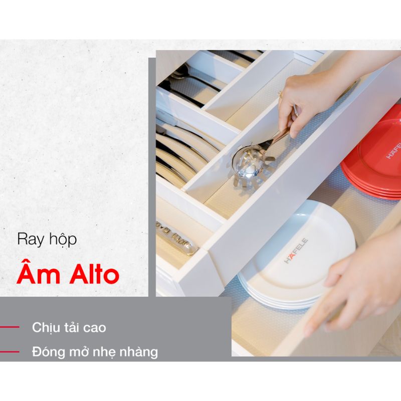 Hình ảnh ray hộp âm Hafele 552.03.785 Hình ảnh ray hộp âm Hafele 552.03.785