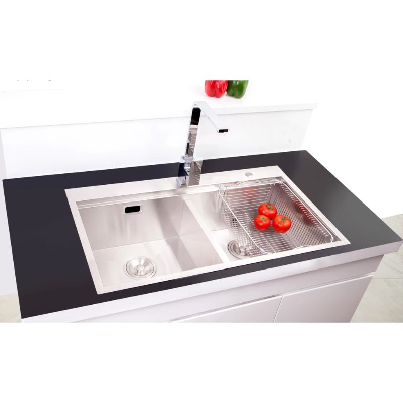 Ảnh chậu rửa bát Nobinox LIKEN NL785 Ảnh chậu rửa bát Nobinox LIKEN NL785