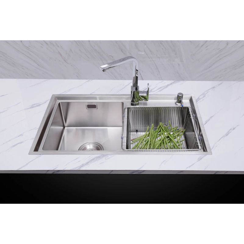 Ảnh chậu rửa bát Nobinox LIKEN NL786 Ảnh chậu rửa bát Nobinox LIKEN NL786