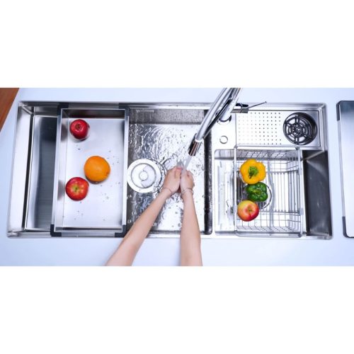Chậu rửa bát Nobinox RAZIA NJ577 6 Ảnh chậu rửa bát Nobinox RAZIA NJ577