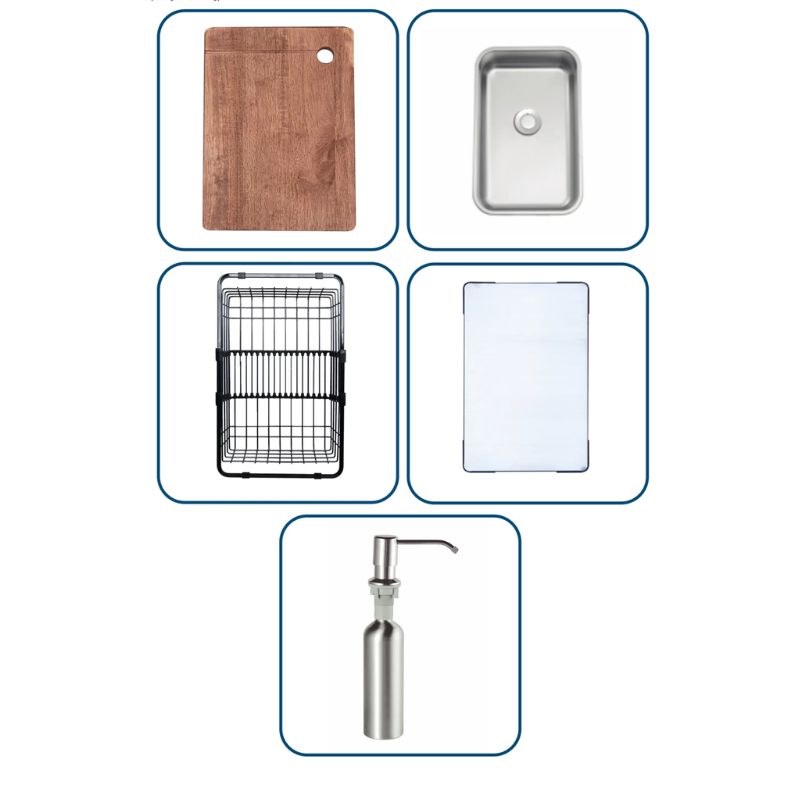 Khay chậu rửa bát Nobinox LIRA NJ560D Khay chậu rửa bát Nobinox LIRA NJ560D