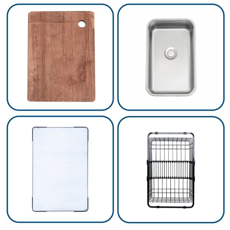 Khay chậu rửa bát Nobinox LIRA NJ562D Khay chậu rửa bát Nobinox LIRA NJ562D