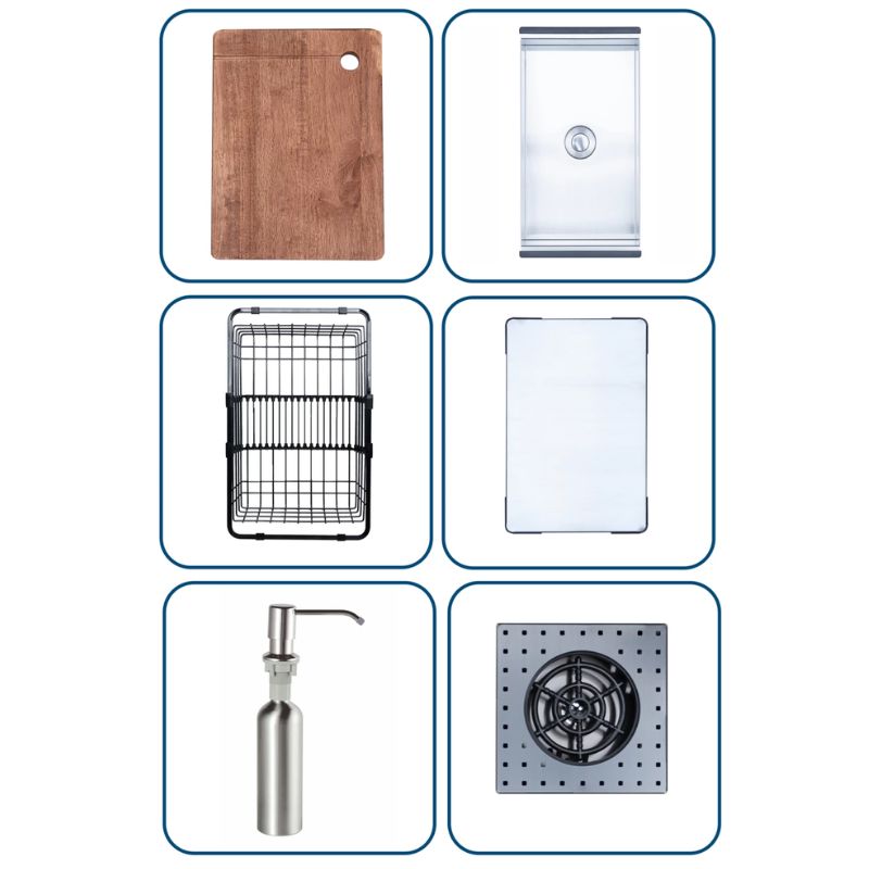 Khay chậu rửa bát Nobinox RAZIA NJ577 Khay chậu rửa bát Nobinox RAZIA NJ577