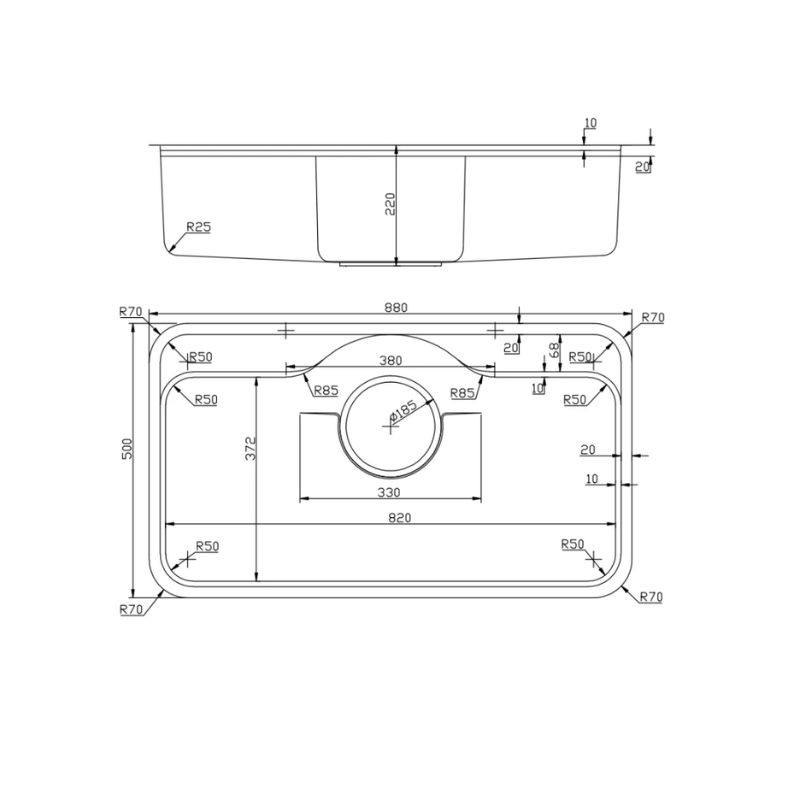Lắp đặt chậu rửa bát Nobinox ROSA NN995D Lắp đặt chậu rửa bát Nobinox ROSA NN995D