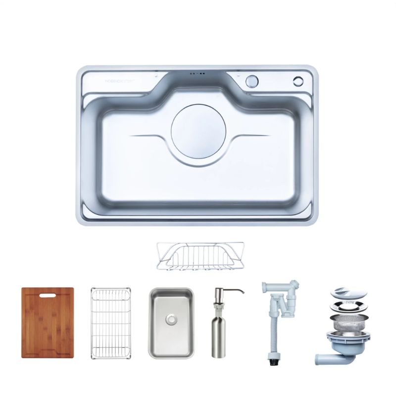 Phụ kiện chậu rửa bát Nobinox LIKEN NL724D Phụ kiện chậu rửa bát Nobinox LIKEN NL724D