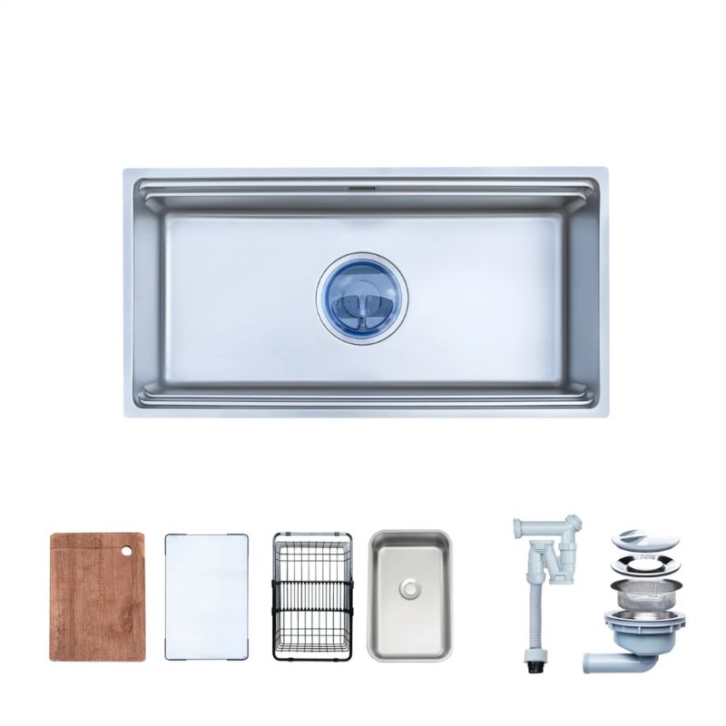 Phụ kiện chậu rửa bát Nobinox LIRA NJ566D Phụ kiện chậu rửa bát Nobinox LIRA NJ566D
