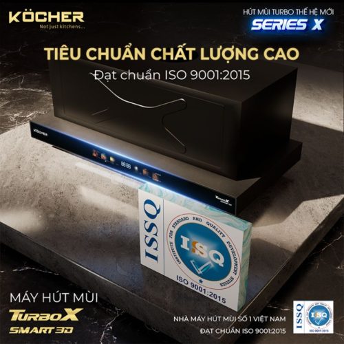 Ảnh Máy hút mùi Kocher Turbo X3D-350D