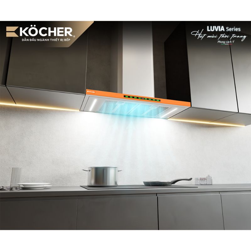 Ảnh thực tế máy hút mùi Kocher Luvia Premium 70cm Ảnh thực tế máy hút mùi Kocher Luvia Premium 70cm