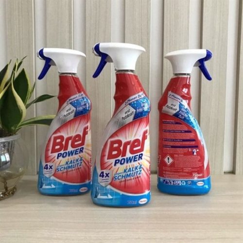 Chai Xịt Tẩy Rửa Đa Năng Bref Power Kalk 750ml 3 anh chai xit tay rua da nang bref power kalk 750ml