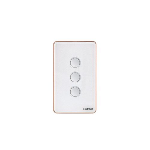 Công tắc đèn thông minh 3 gang Hafele 820.71.005