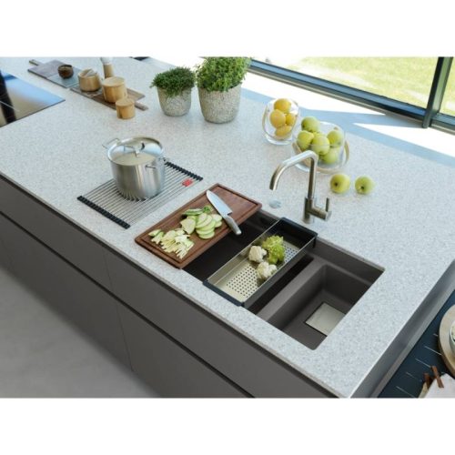 hinh anh chau rua da franke kng 120 stone grey