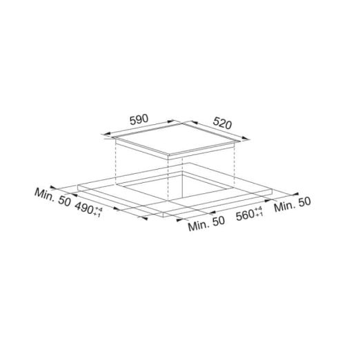 Bếp điện âm Franke FHT571 603C T 108.0258.438 3 kich thuoc bep dien am franke fht571 603c t 108 0258 438