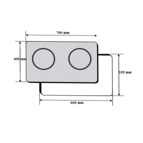 Bếp từ đôi Giovani G-270 SD 3 Ảnh bếp từ đôi Giovani G-270 SD