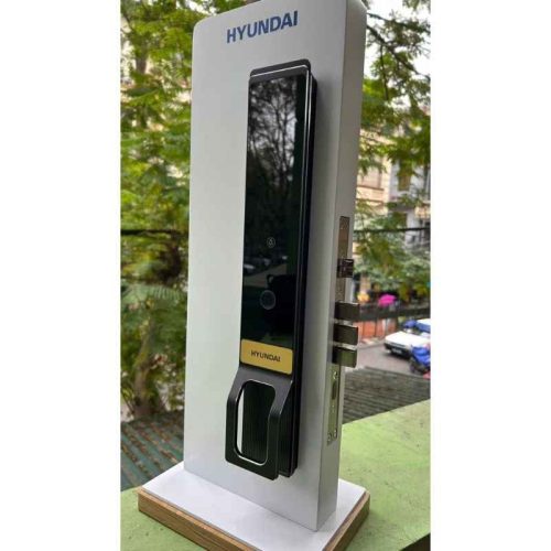 Khóa vân tay cửa gỗ tự động Hyundai HY-SLA913F BLACK 5 anh khoa van tay cua go tu dong hyundai hy sla913f black