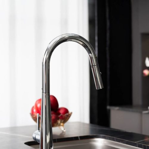 Vòi rửa bát dây rút Nobinox WINTO NX500 3 anh voi rua bat day rut nobinox winto nx500