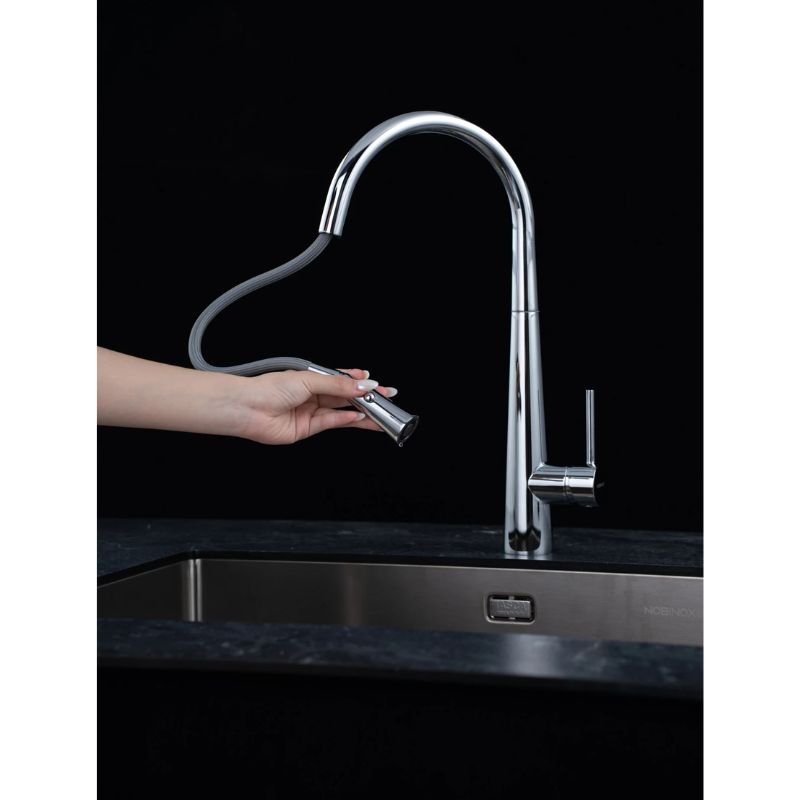 Dây vòi rửa bát Nobinox LOTUS NX640 Dây vòi rửa bát Nobinox LOTUS NX640