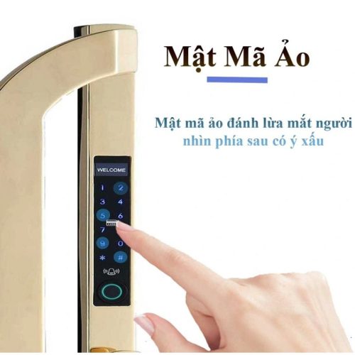 Khóa điện tử Hubert HB CNI8F EU Black 4 hinh anh khoa dien tu hubert hb cni8f eu black