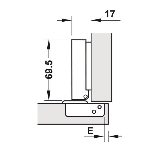 kich thuoc ban le trum ngoai metalla sm 95o hafele 315 08 850